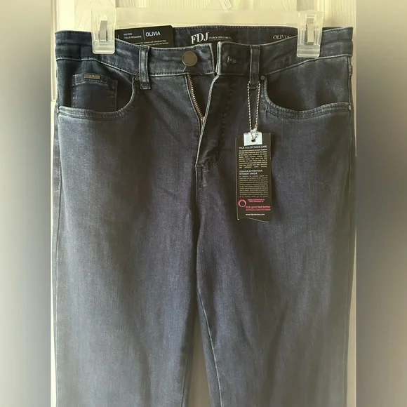 FDJ Olivia Women's Blue Jeans - Picture 4 of 7